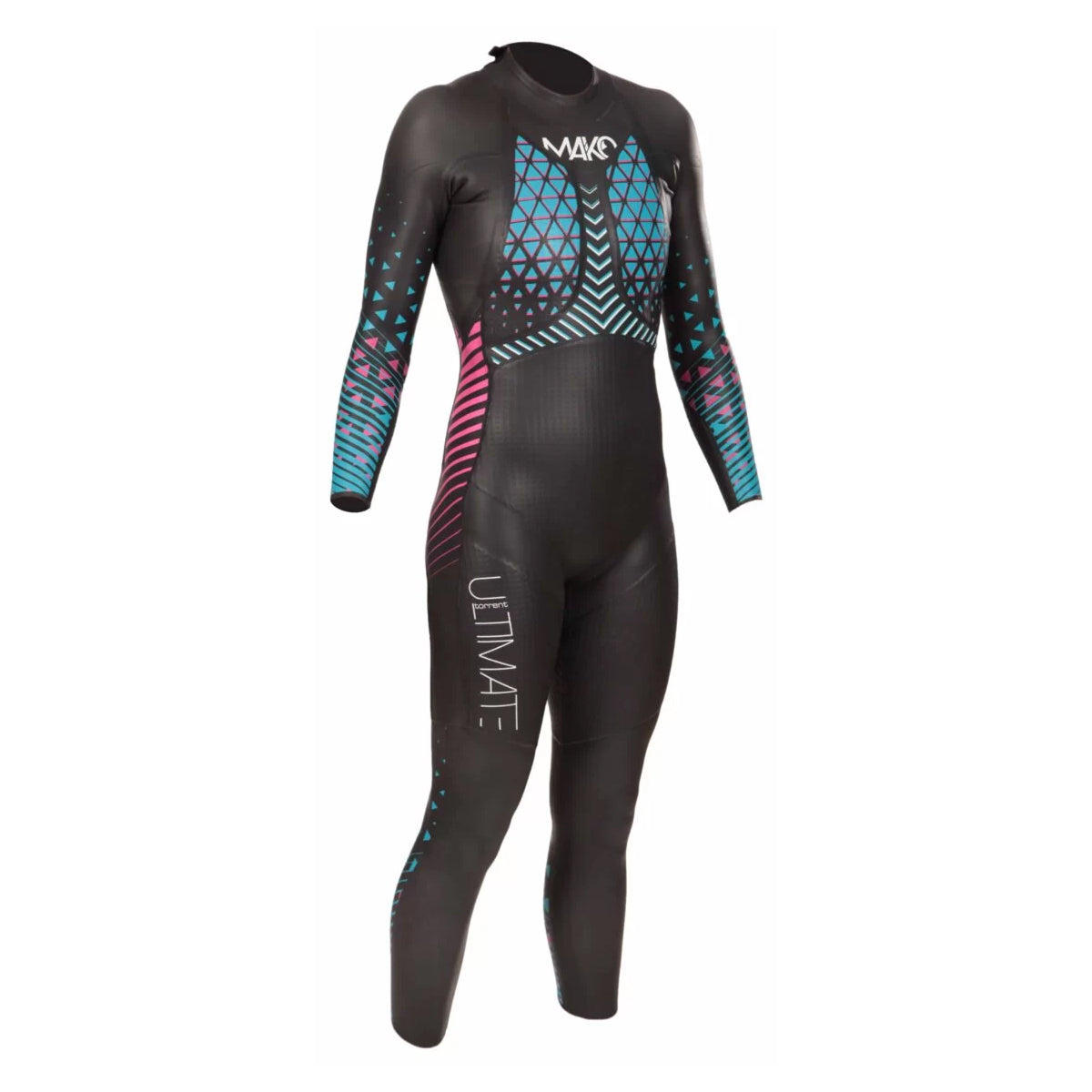 MAKO Ultimate Torrent 2024 Women Triathlon Open water wetsuit. Beställningssortiment