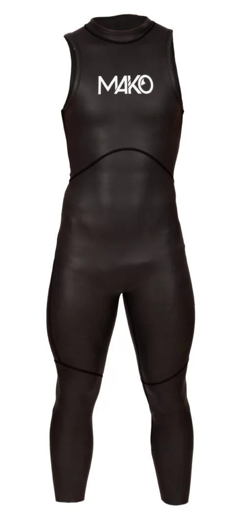 MAKO Neoswim Sleeveless Men Wetsuit triathlon and Open Water Swimming. Beställningssortiment