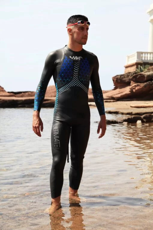 MAKO Ultimate Torrent 2024 triathlon open water men wetsuit. Beställningssortiment