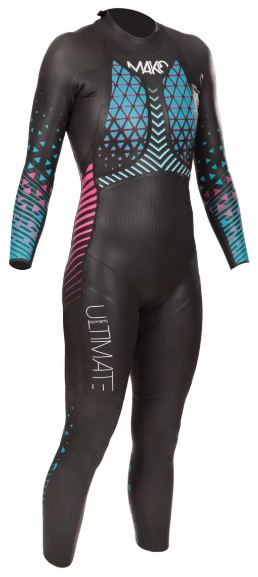 MAKO Ultimate Torrent 2024 Women Triathlon Open water wetsuit. Beställningssortiment